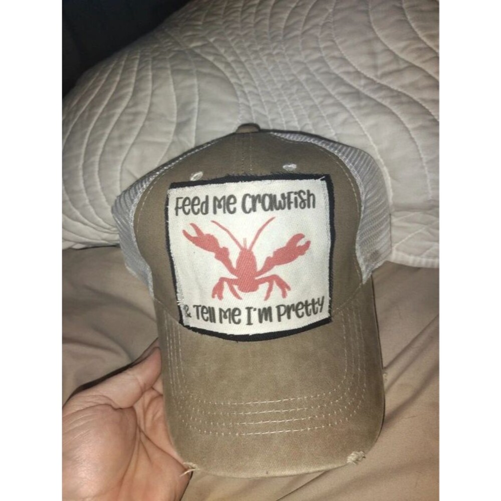 Feed me crawfish hat